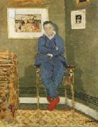 Edouard Vuillard Felix Vallotton oil on canvas